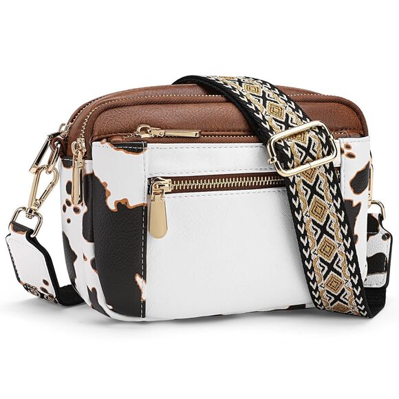 Handbags - 7696 Crossbody Purses Small Crossbody Bags Vegan Leather Trendy Shoulder